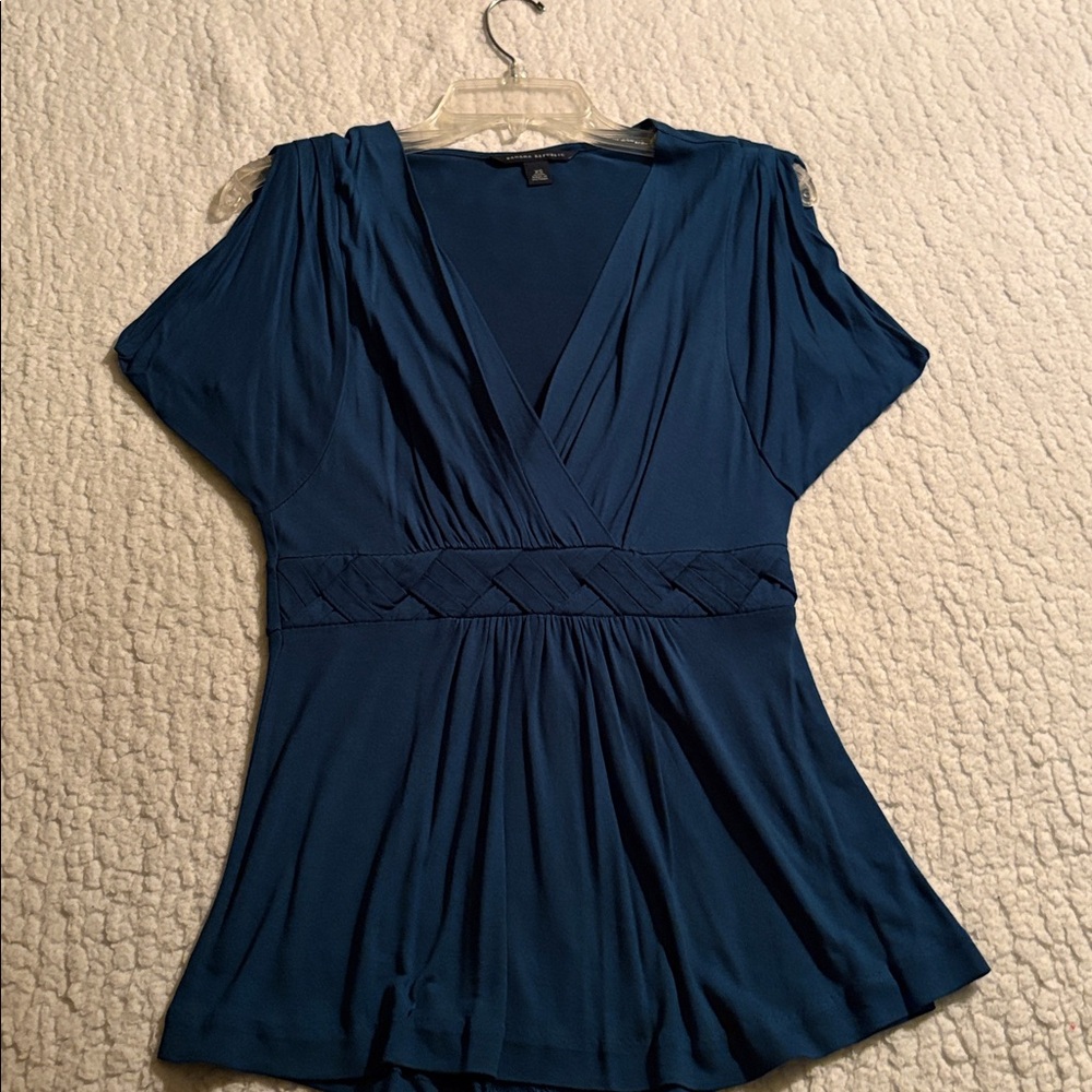 Banana Republic Deep Blue Top